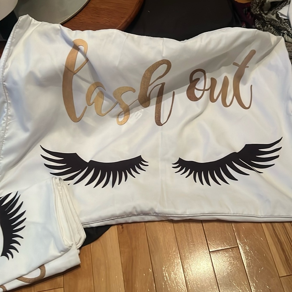 4/$20 Eyelash Pillow case